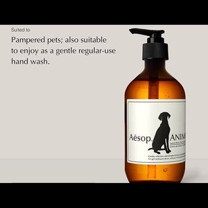 Aesop dog shampoo
